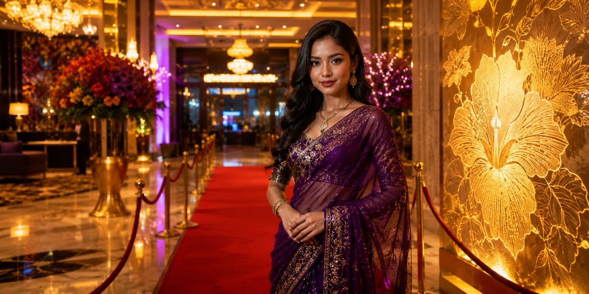 Paparan permainan nombor bergaya Malaysia menggambarkan taruhan roulette nombor tunggal